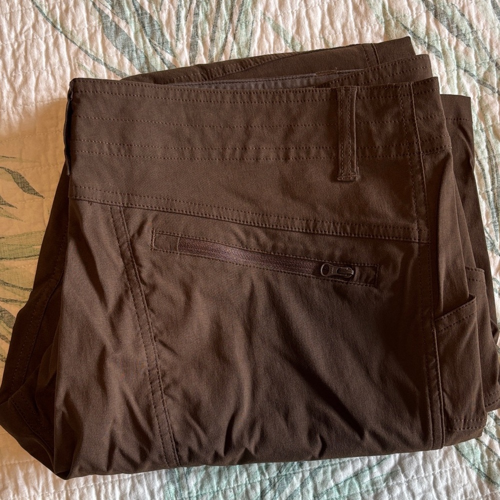 Men's 13th Heaven Co Brown Pants, relaxed fit size 34/32